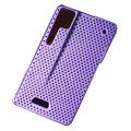 Ultra-thin mesh case for Motorola XT701 - purple