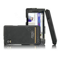 IMAK Ultra-thin color covers for Motorola XT702 - black