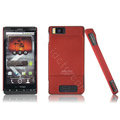 IMAK Ultra-thin color covers for Motorola MB810 - red