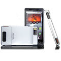 IMAK Ultra-thin color covers for Motorola MB810 - silver