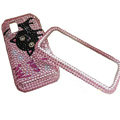 black Cat bling crystal case for Nokia N97 mini