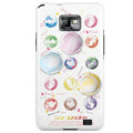 Color ice cream pattern Silicone Case For Motorola MB860