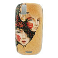 Color Painting Avatar Protective Case for Motorola XT800 - brown