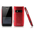NILLKIN color cover case for Nokia X7-00 - red