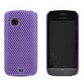 Mesh case cover for Nokia C5-03 - purple