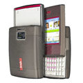IMAK Ultra-thin Matte Silicone case for Nokia X5-01 - black