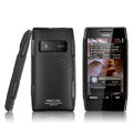 IMAK ultra-thin matte color cover for Nokia X7 - black