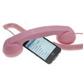 Moshimoshi anti-radiation Retro Handset for iPhone 4G/iPad2 - pink