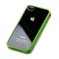 Color Covers Hard Back Cases for iPhone 4G - green