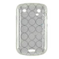 TPU silicone cases covers for Blackberry Bold Touch 9900 - white