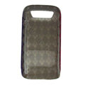 TPU silicone cases skin for Blackberry 9850 - black