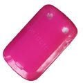 scrub silicone cases covers for Blackberry Bold Touch 9900 - rose