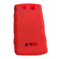 TPU silicone cases covers for BlackBerry 9530 - red