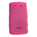 TPU silicone cases covers for BlackBerry 9530 - rose