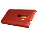 100% Brand matte Skin cases covers for HTC EVO 3D - Red