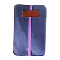 Holster leather case for Blackberry Storm 9530 - Blue