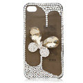 Bling Butterfly crystal case covers for iPhone 4G