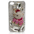 Bling Elephant crystal case covers for iPhone 4G