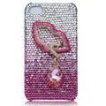 Bling crystal cases covers for iPhone 4G - pink