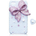 Bling Bowknot Love Pearl cases covers for iPhone 4G