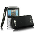 IMAK Slim Scrub Silicone hard cases Covers for HTC Chacha A810e G16 - Black