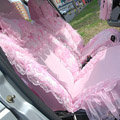 Universal Car Seat Covers Bud silk Lace - Pink EB002