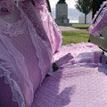 Universal Car Seat Covers Bud silk Lace - Purple