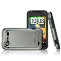 IMAK Slim Scrub Silicone hard cases Covers for HTC S710d Incredible 2 G11 - Gray