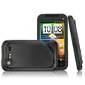 IMAK Slim Scrub Silicone hard cases Covers for HTC S710e Incredible S G11 - Black