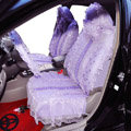 Universal Car Seat Covers Bud silk Lace - Purple EB003
