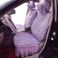 Universal Car Seat Covers Bud silk Lace - Purple EB004