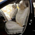 Universal Car Seat Covers Bud silk Lace - Yellow EB002