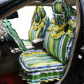 Universal Car Seat Covers Cotton seat covers - Green