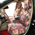 Universal Car Seat Covers Cotton seat covers - Red