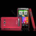 IMAK Slim Scrub Silicone hard cases Covers for HTC EVO 4G A9292 - Red