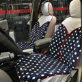 Fashion Auto Car Front Rear Seat Covers Cushion - Blue