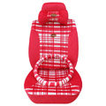 Fascinating Universal Car Seat Covers Cushion - Red