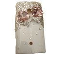 Bling bowknot Crystals Hard Plastic Cases Covers For Sony Ericsson X10i