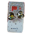 Bling bowknot Diamond Crystals Hard Cases Covers For Nokia N8