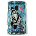 Bling Panda Crystals Hard Cases Covers For Sony Ericsson X10i