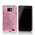 Dreamplus Bling Crystals Cases Covers For Samsung i9100 GALAXY SII S2 - Pink