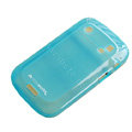 Moovworks Silicone Cases Covers for Blackberry Bold Touch 9900 - Blue