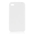 s-mak Color covers Silicone Cases For iPhone 5G - White
