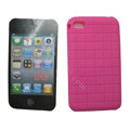 s-mak Silicone Cases Skin for iPhone 5G - Rose