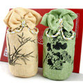 Car decoration Radiation in addition to taste charcoal purify the air bag bamboo carbon - Green