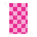 Bling classic plaid crystal cases covers for your mobile phone model - Pink