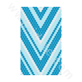 Bling stripe crystal cases covers for your mobile phone model - Blue