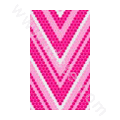 Bling stripe crystal cases covers for your mobile phone model - Rose