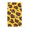 Leopard bling crystal cases covers for your mobile phone model - Yellow