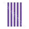 Stripe bling crystal cases skin for your mobile phone model - Purple